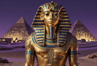 Le Pharaoh Slot von Hacksaw Gaming - Tatortillustration im Irwin Casino