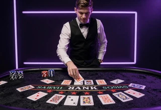 Blackjack VIP Slot von Evolution - Tatortillustration im Irwin Casino
